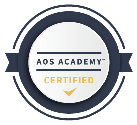 aos academy certification badge